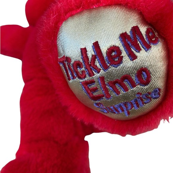 VTG Tickle Me Elmo Surprise 2000 Talks Laughs Sings Shakes 13” Sesame Street Toy - Picture 10 of 17